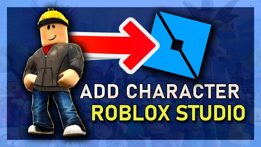How To Add Your Character in Roblox Studio
