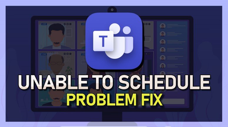 Unable to Schedule Event in Microsoft Teams Fix