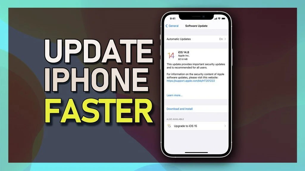 How To Update your iPhone Software Faster