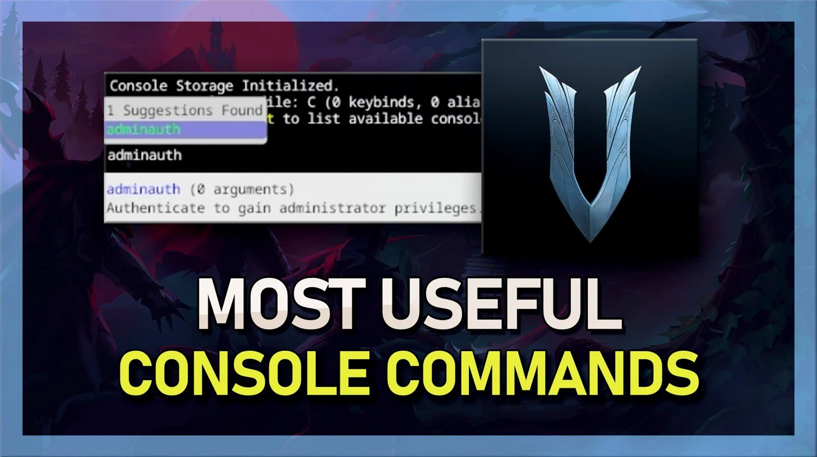 Most Useful Console Commands in V Rising - Guide