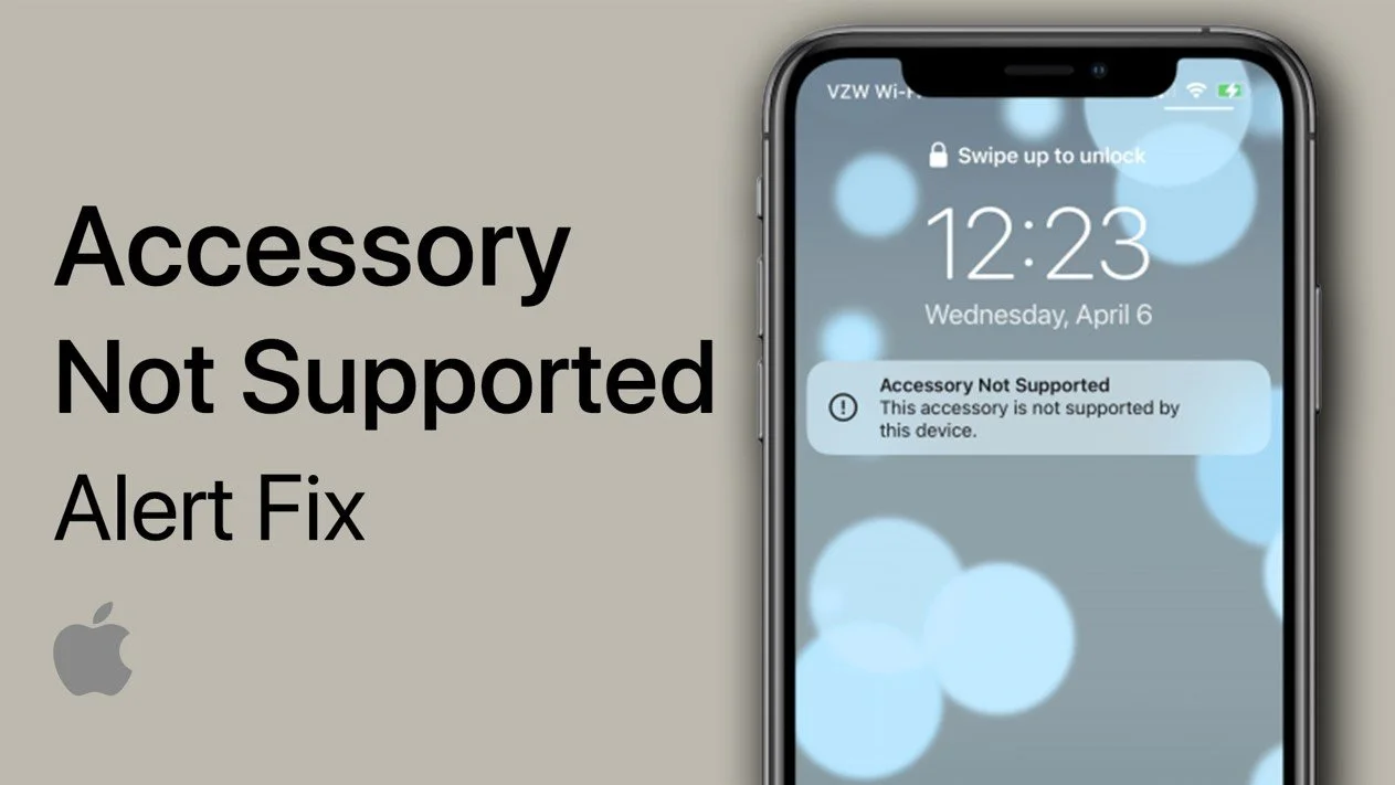 How To Fix “This Accessory May Not Be Supported” on iPhone
