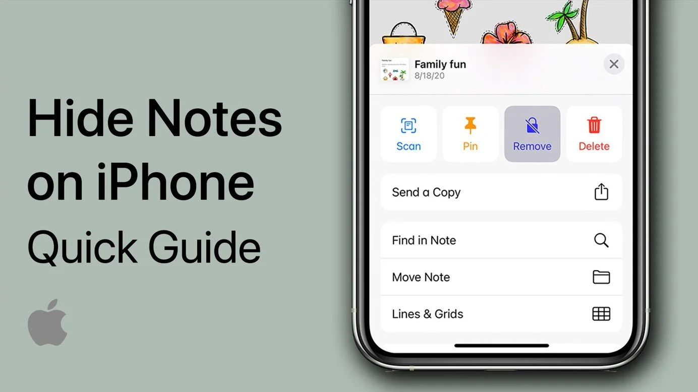 How To Properly Hide Notes on iPhone