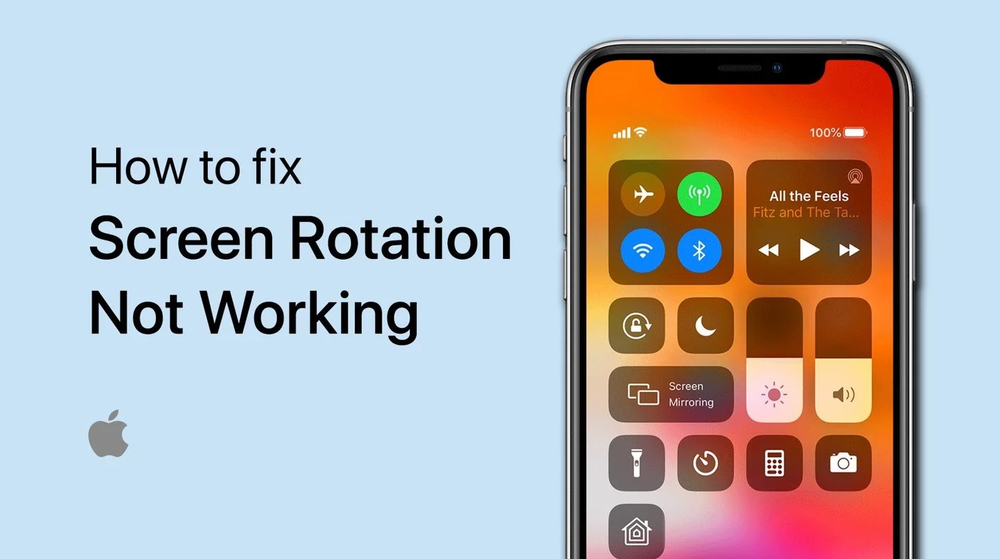 How To Fix iPhone Screen Rotation Not Working
