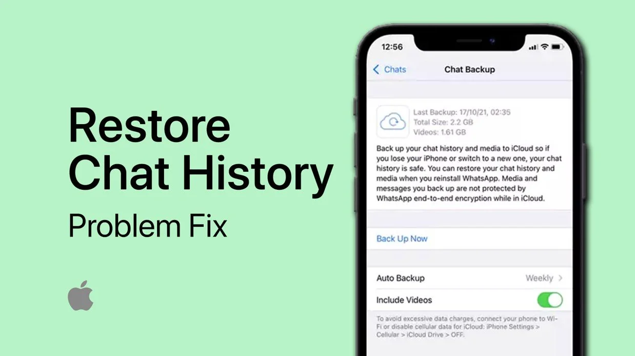 Unable To Restore WhatsApp Chat History on iPhone Fix