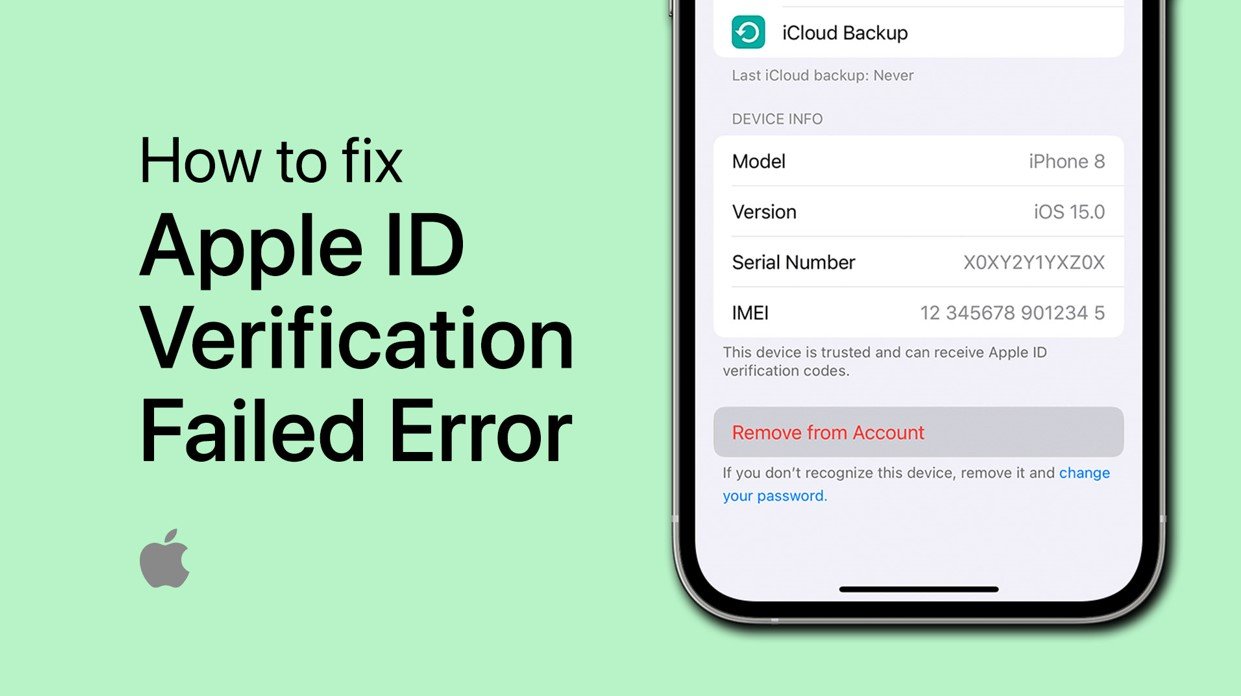 Fix Apple ID Verification Failed on iPhone