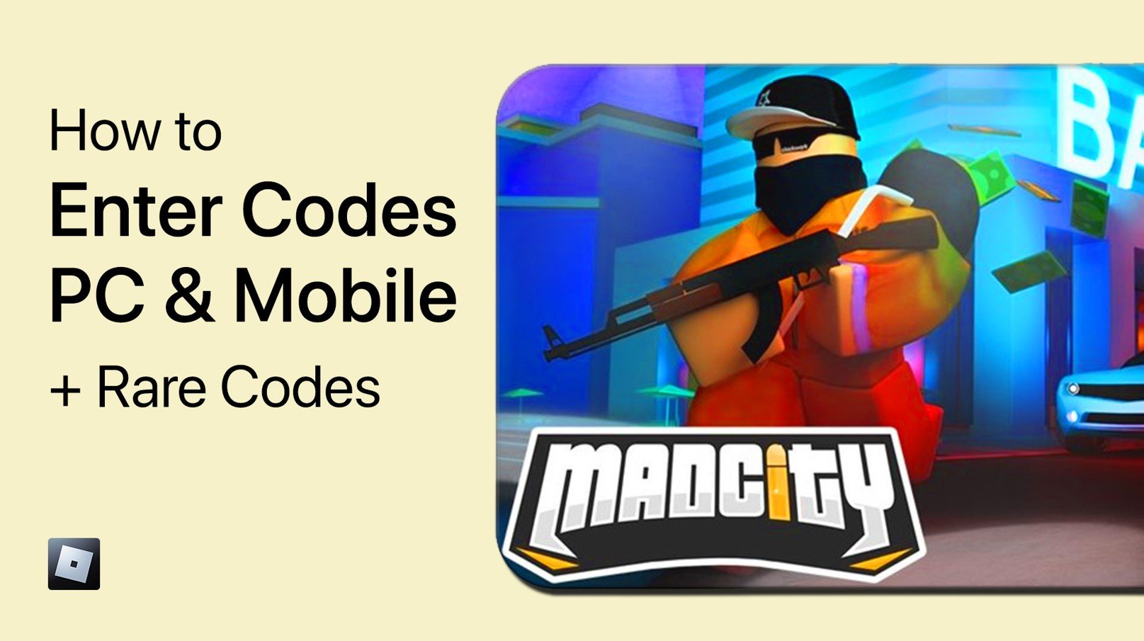 Mad City Chapter 2 - How To Enter Codes on PC &amp; Mobile (+ RARE CODES)