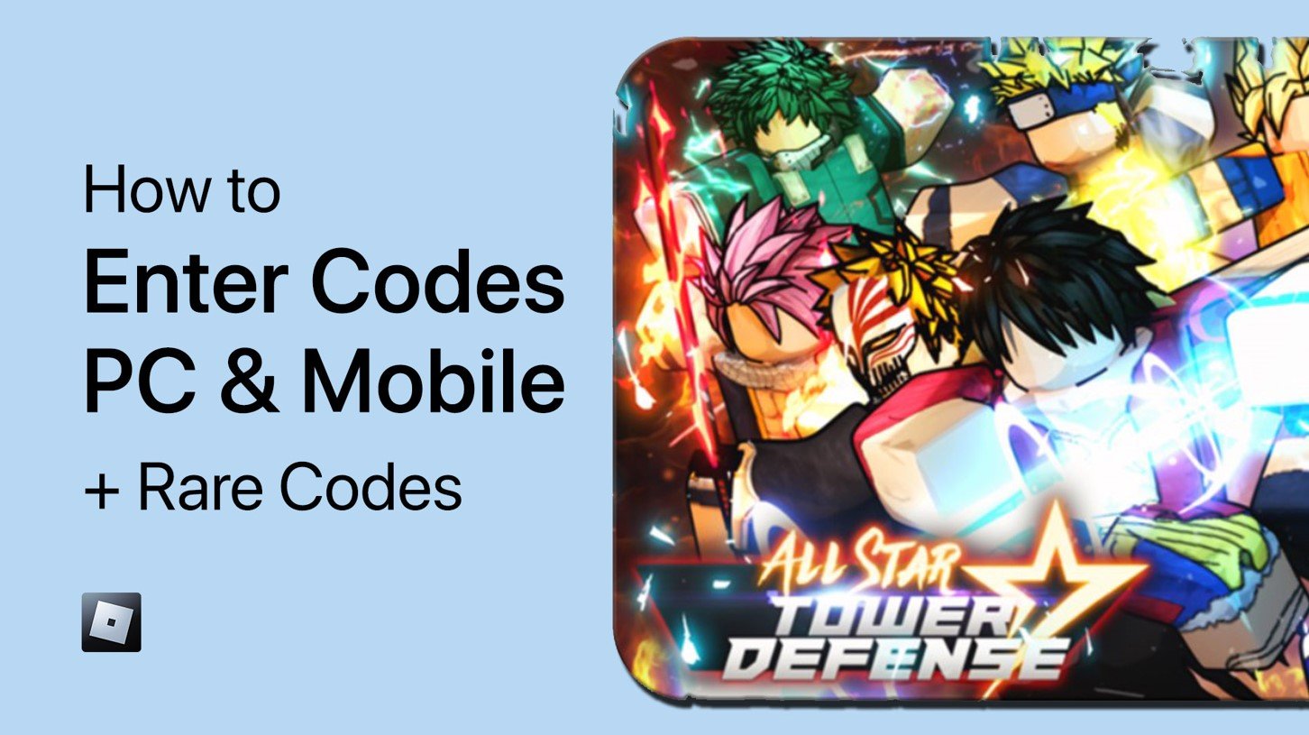 All Star Tower Defense - How To Enter Codes on Roblox Mobile &amp; PC (+ Rare Codes)