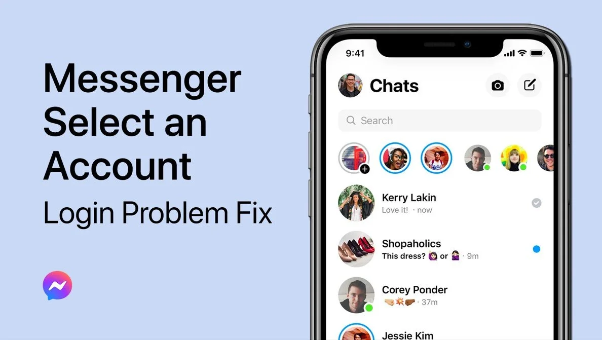 Fix Facebook Messenger “Select An Account” Login Problem (Mobile)