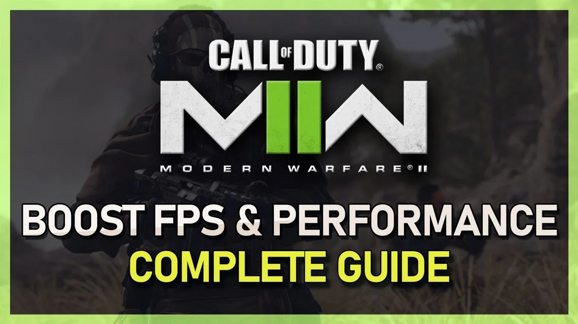 Modern Warfare 2 - How To Boost FPS &amp; Increase Performance