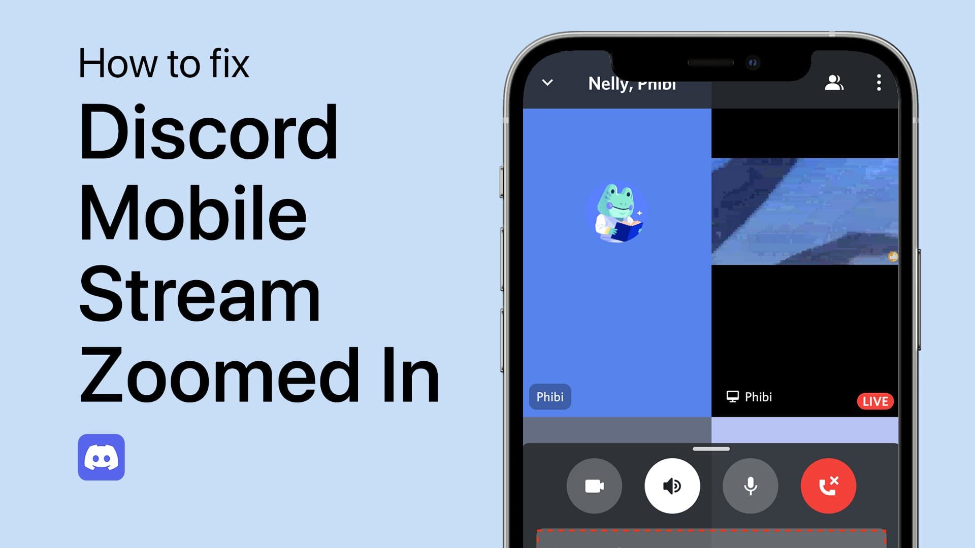 share screen discord on phone
