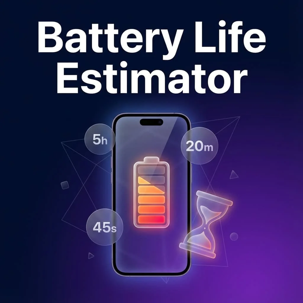 iPhone Battery Life Estimator 2026 - How Long Will Your Battery Last?