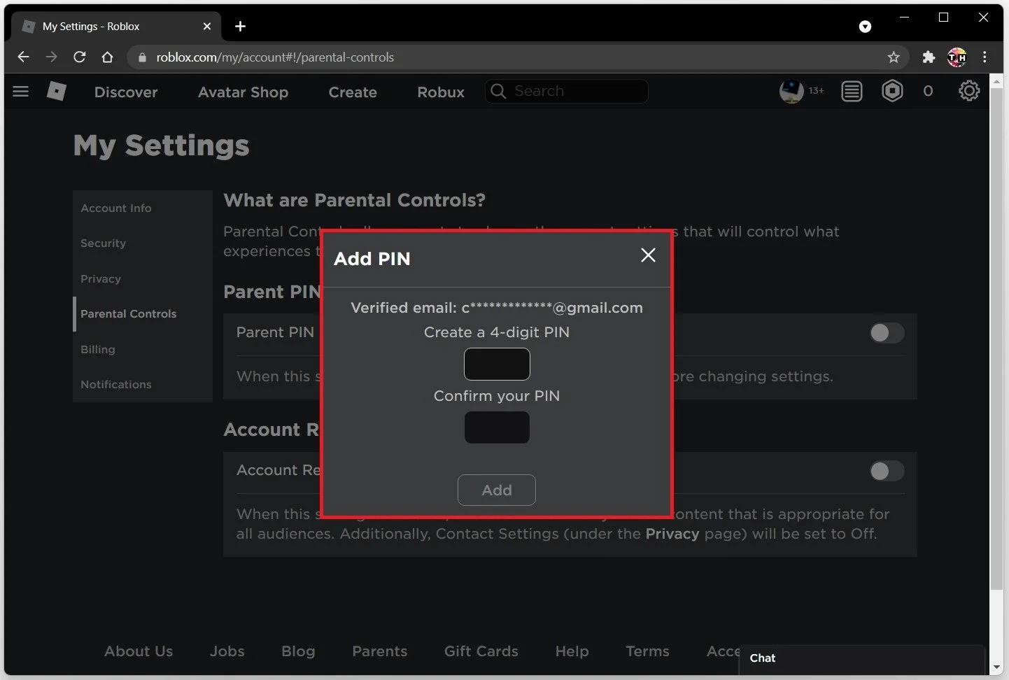 How To Find Your Pin In Roblox In 2024? 