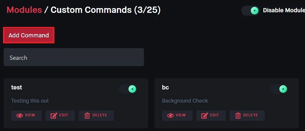 Dyno Custom Command Tutorial – DZED