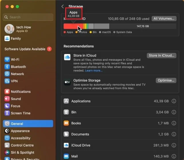 How To Manage and Free Up Storage on Mac OS Ventura — Tech How