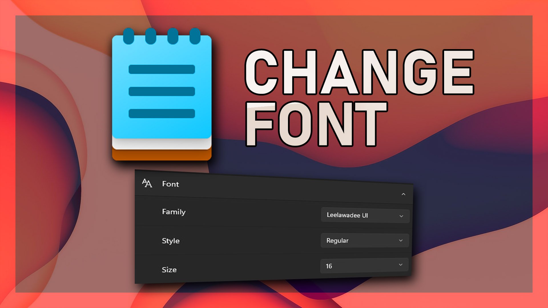 How To Change Notepad Font And Size In Windows 11? – ECCKF