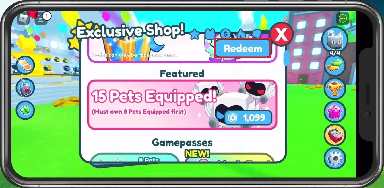 Pet Simulator X How To Enter Codes on Roblox Mobile and PC ( +Rare