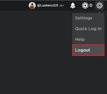 How to Logout of Roblox Account on PC? Roblox Account Log Out/Sign Out  Process from Computer Browser 