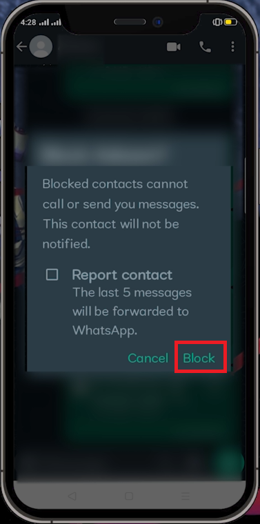 how to block your phone number in whatsapp