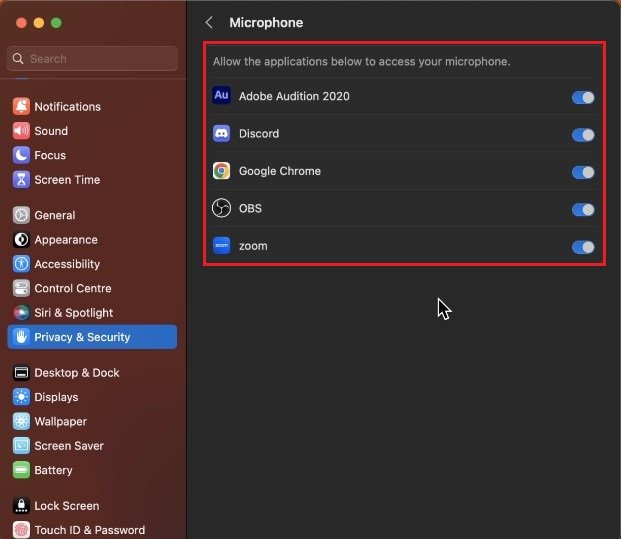 How To Manage Apps Camera and Microphone Permissions on Mac OS — Tech How