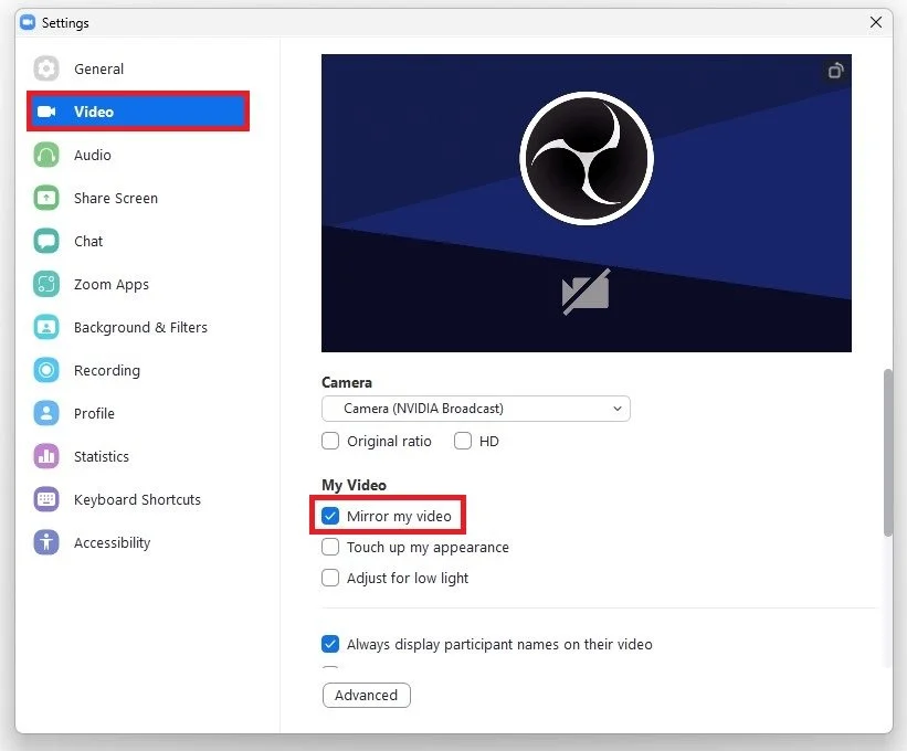 How To Flip Camera in Zoom on Windows — Tech How
