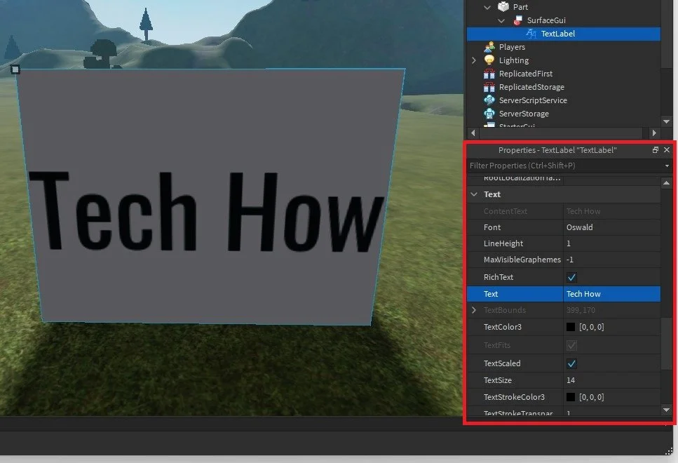 How To Add Text to a Part in Roblox Studio — Tech How