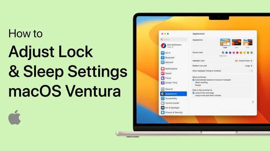 How To Adjust macOS Ventura Lock Screen and Sleep Settings — Tech How