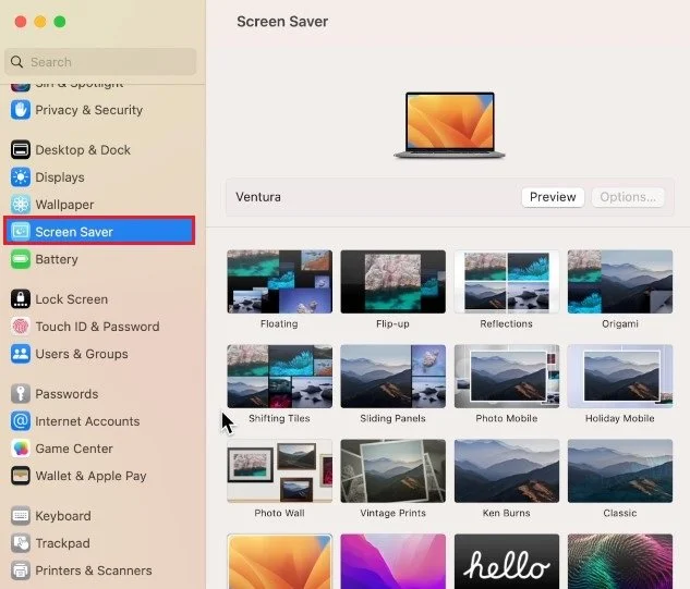 How To Change Wallpaper and Screen Saver on Mac OS Ventura — Tech How