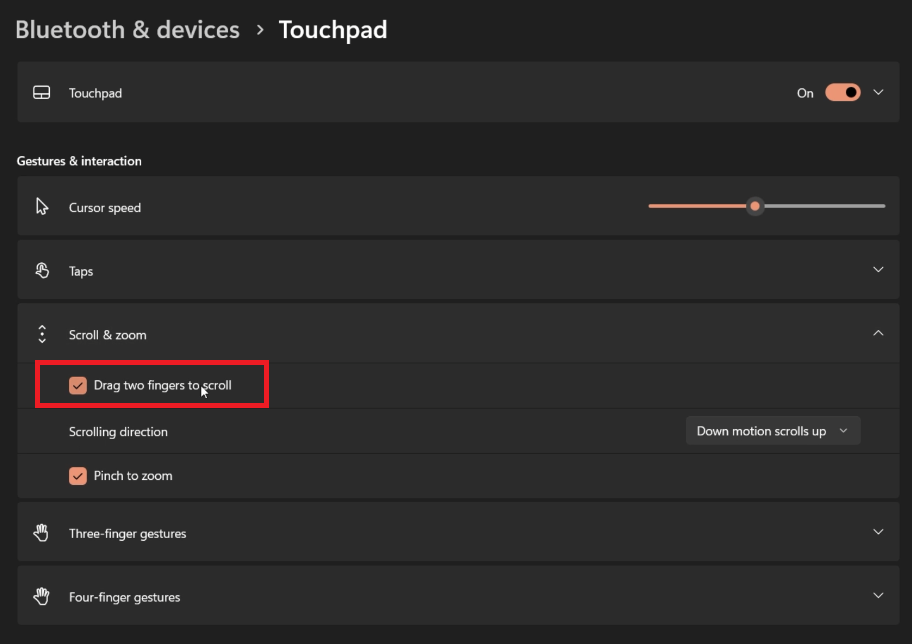 How To Fix Two Finger Scroll not Working on Windows 10/11 — Tech How