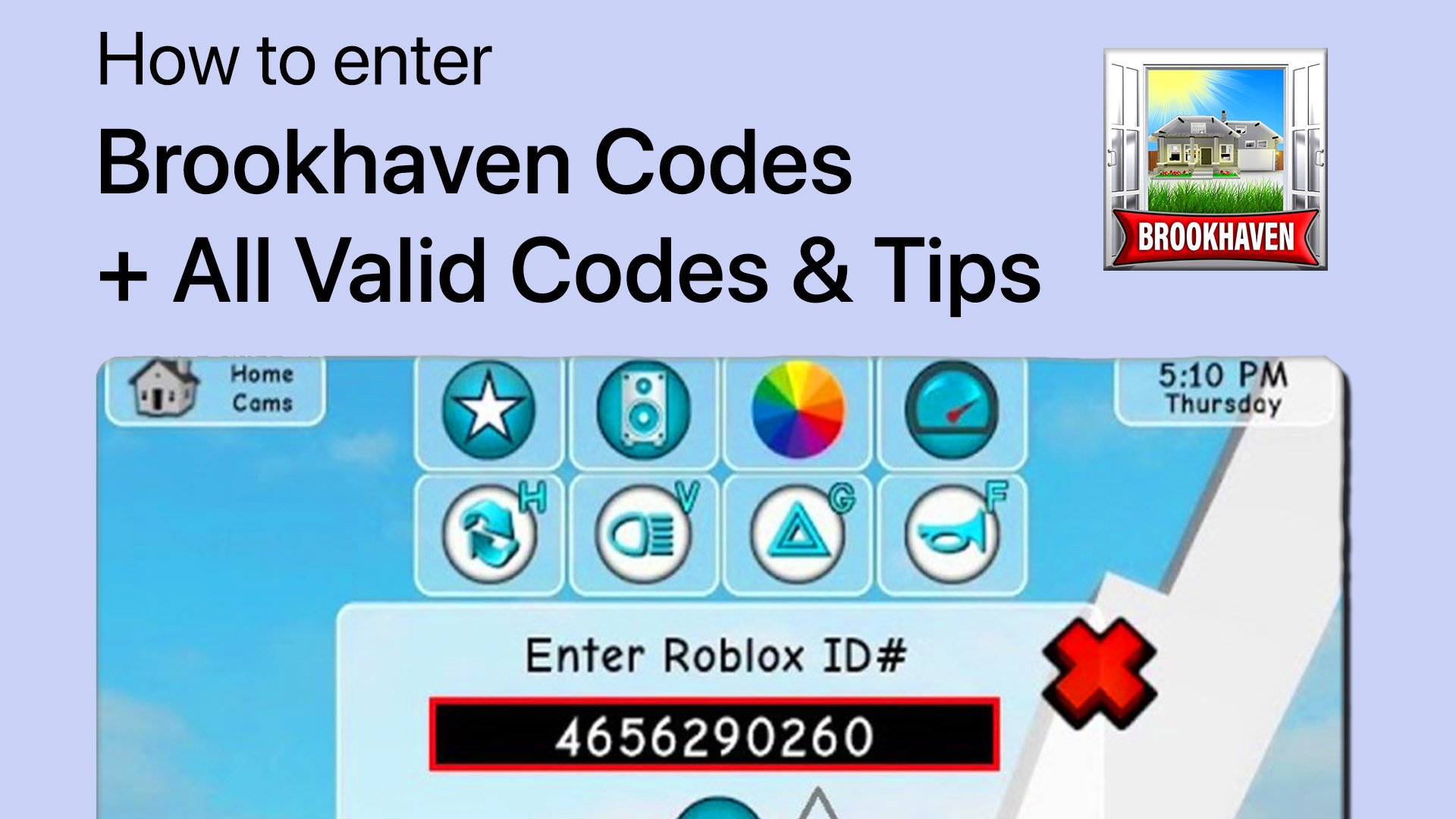 brookhaven codes for roblox