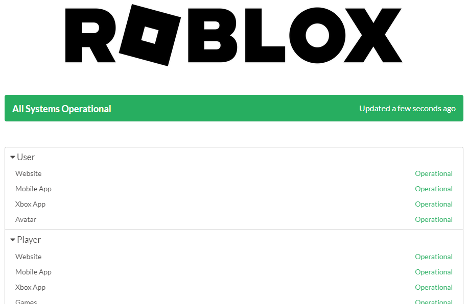 roblox server status