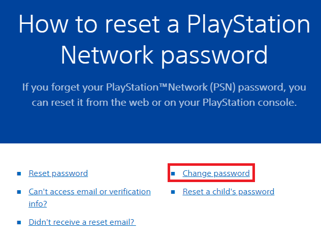 How to get onto my PlayStation Network account when I forgot my password -  Quora