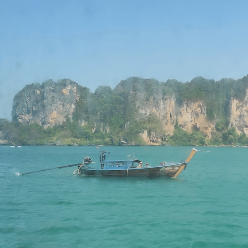 View of Ao Nang from the Ferry