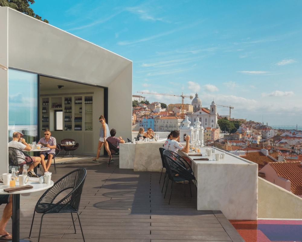 Lisbon Rooftop Restaurant – Meilleur Rooftop Lisbonne – VRIMCA