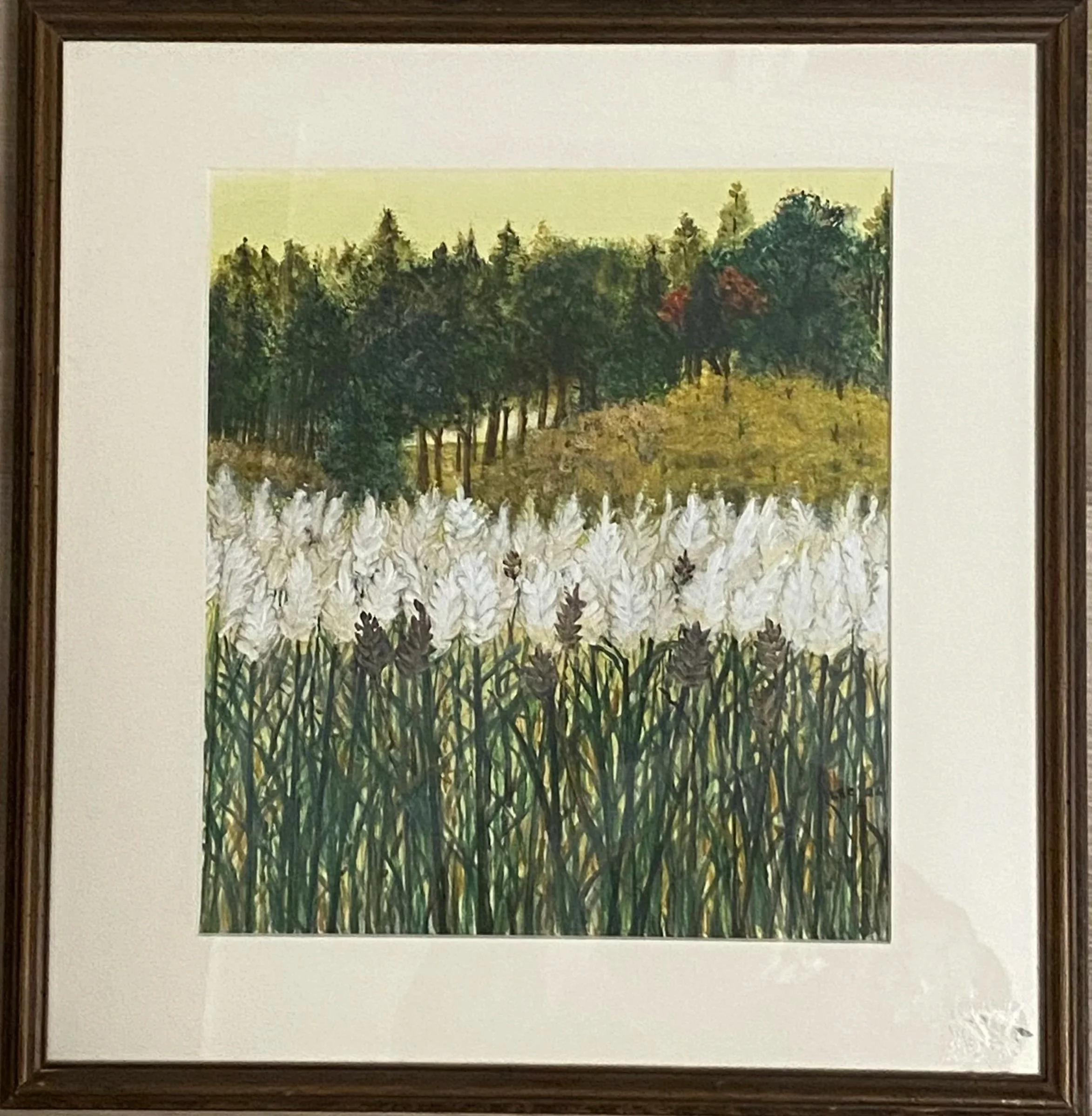 Grass Seeds • Acrylic on board • 15" x 15" • Available $100