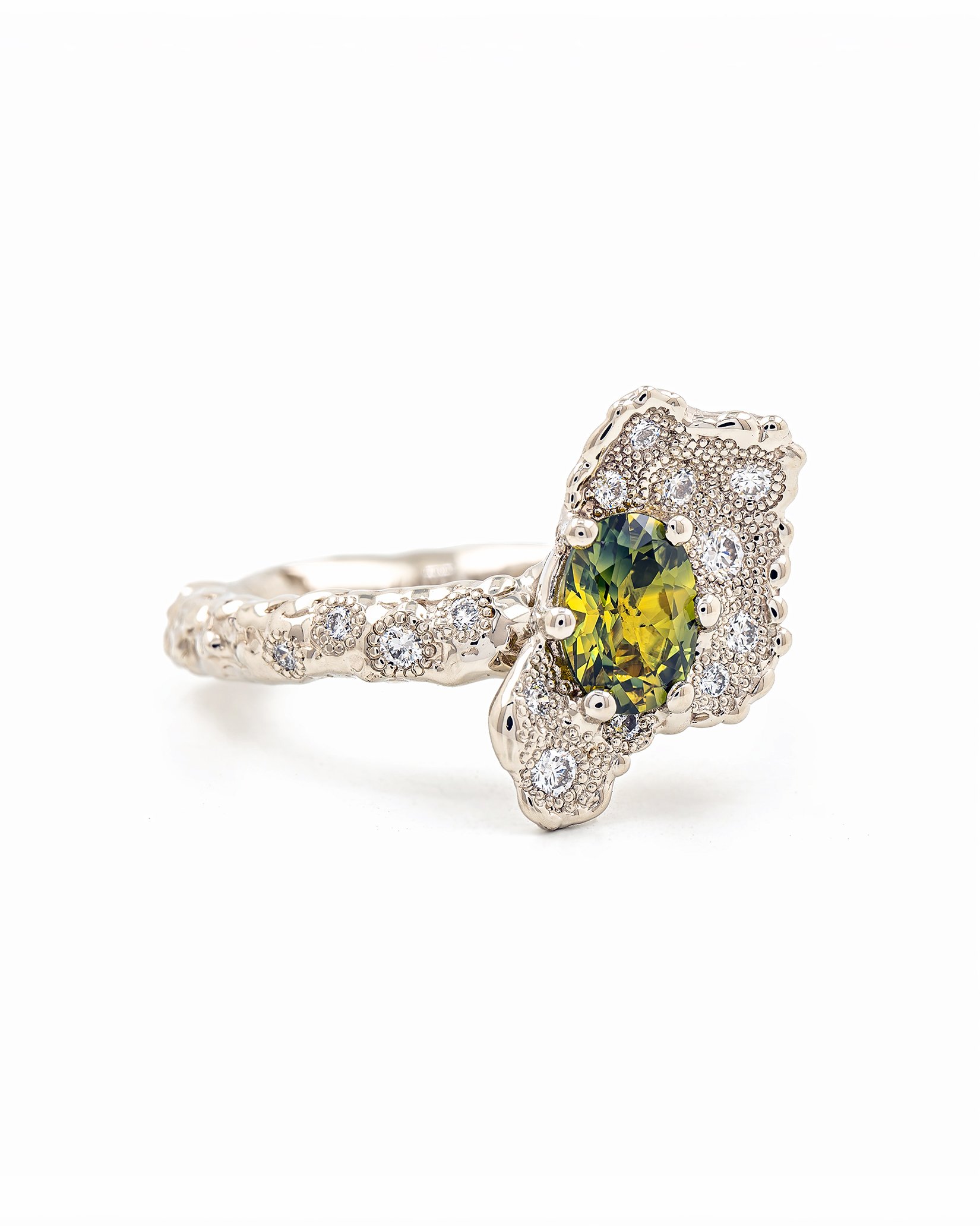 14K Chateau Diamond Ring - Lulu Designs Jewelry