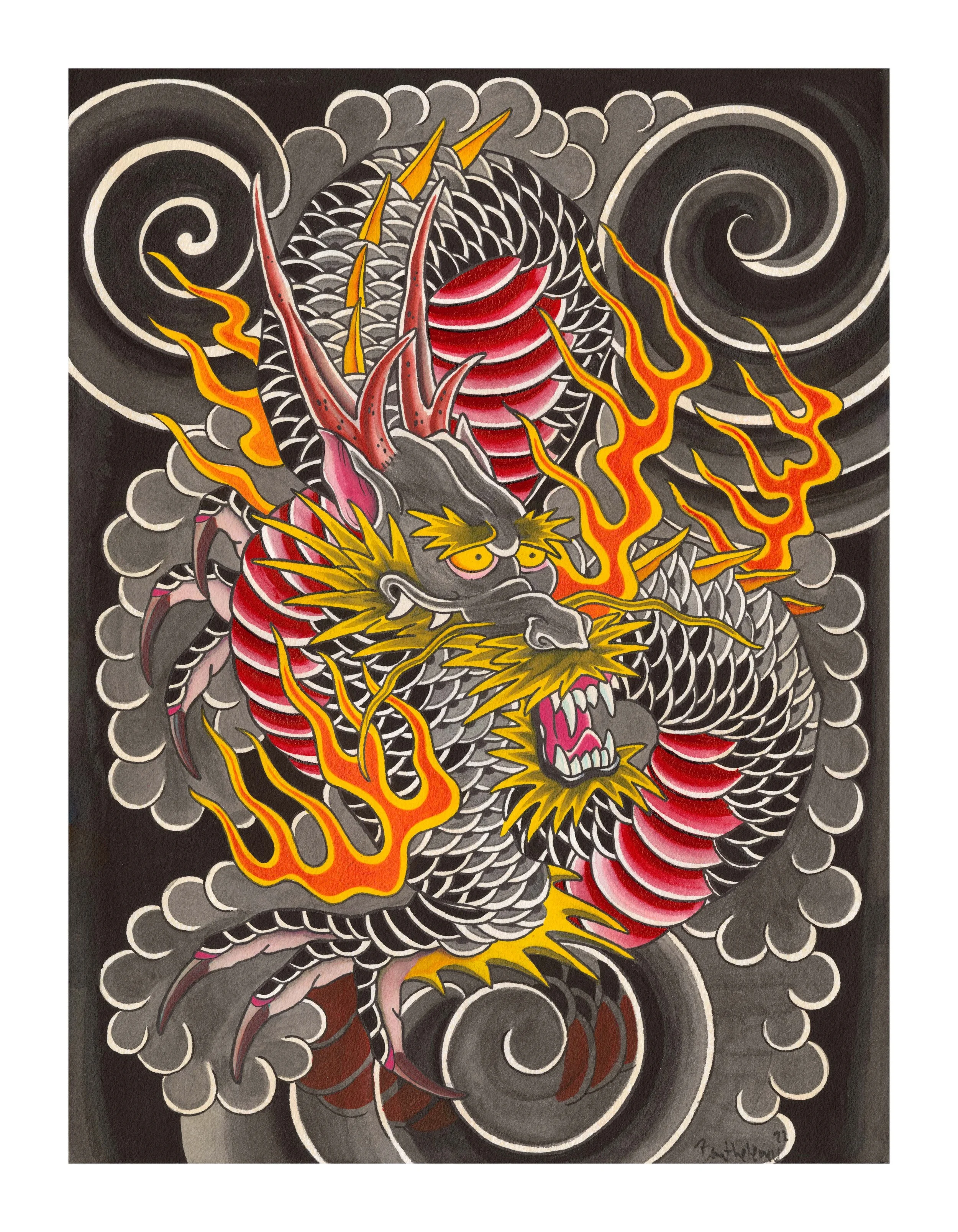 Black Dragon by Barry Barthelemy
