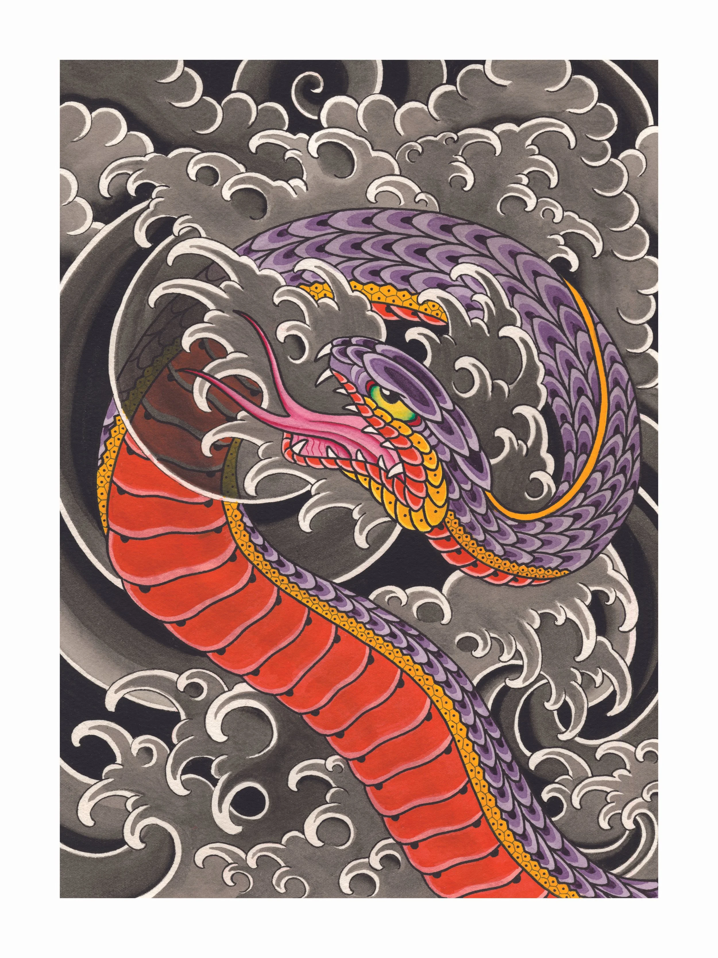 Water Snake by Barry Barthelemy