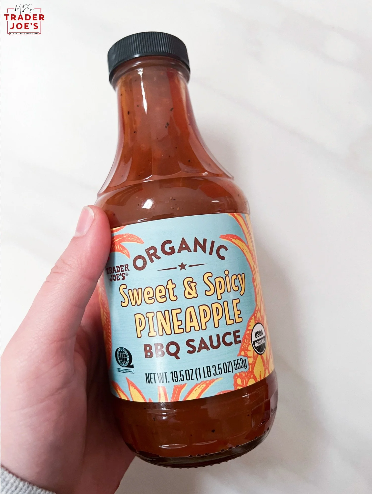 Sweet & Spicy Pineapple BBQ Sauce — Mrs. Trader Joe's