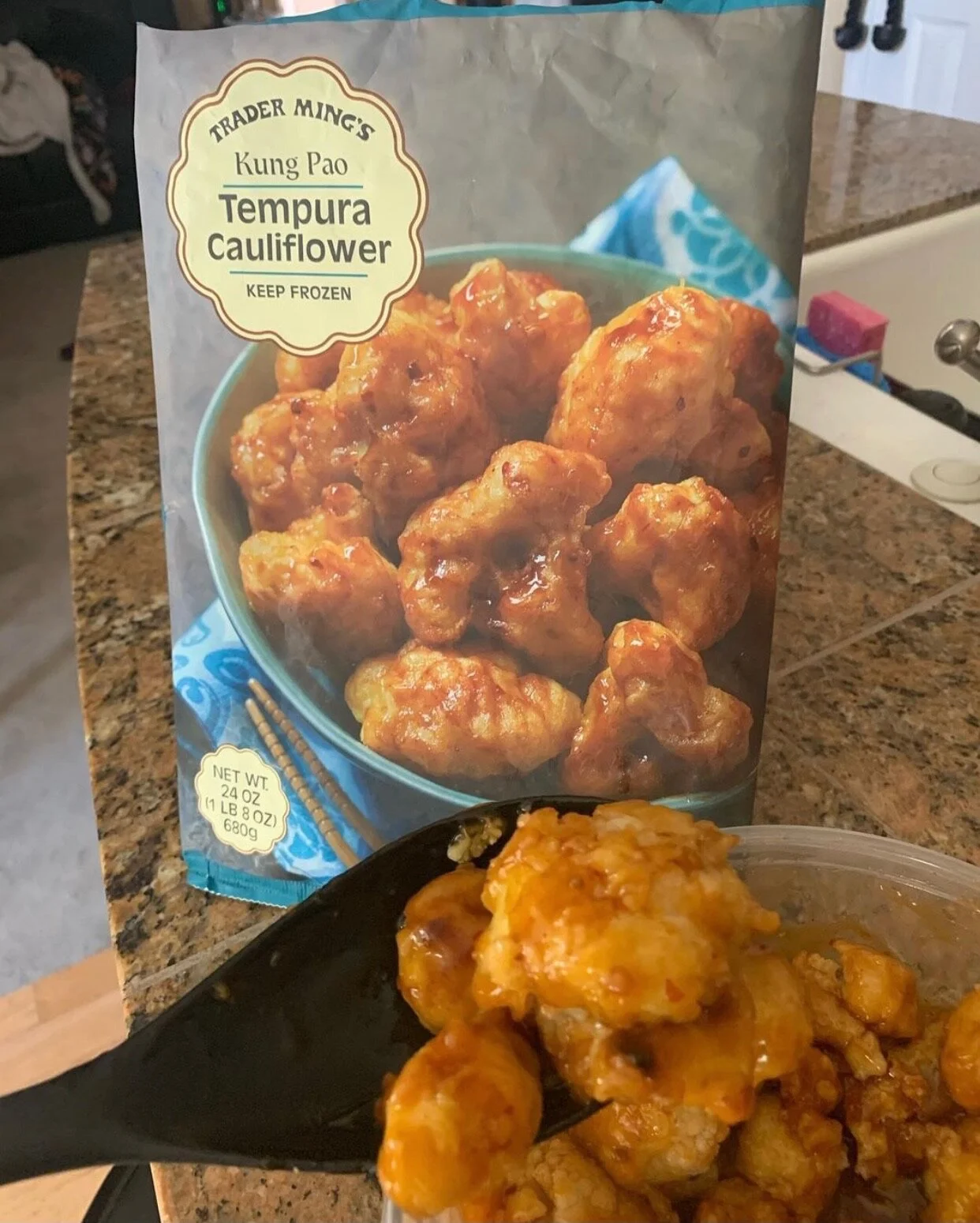 Kung Pao Tempura Cauliflower — Mrs. Trader Joe's