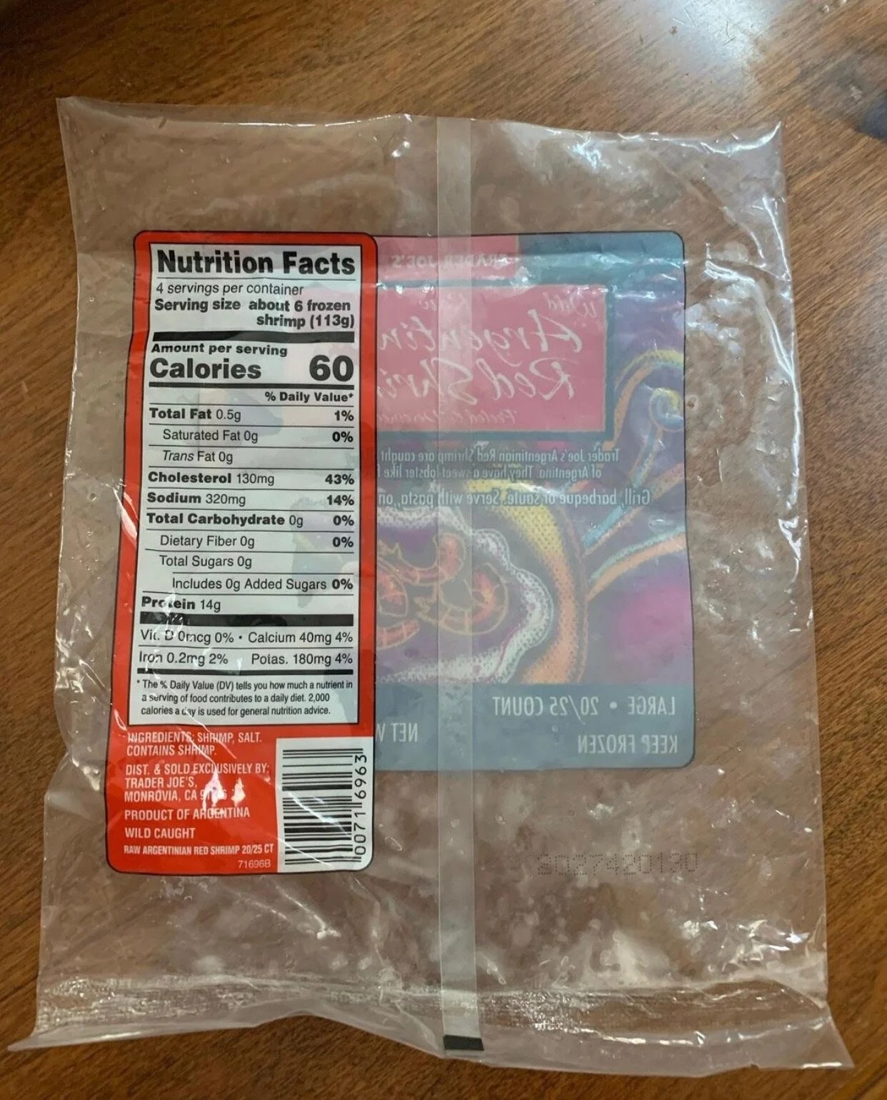 Argentinian Red Shrimp — Mrs. Trader Joe's