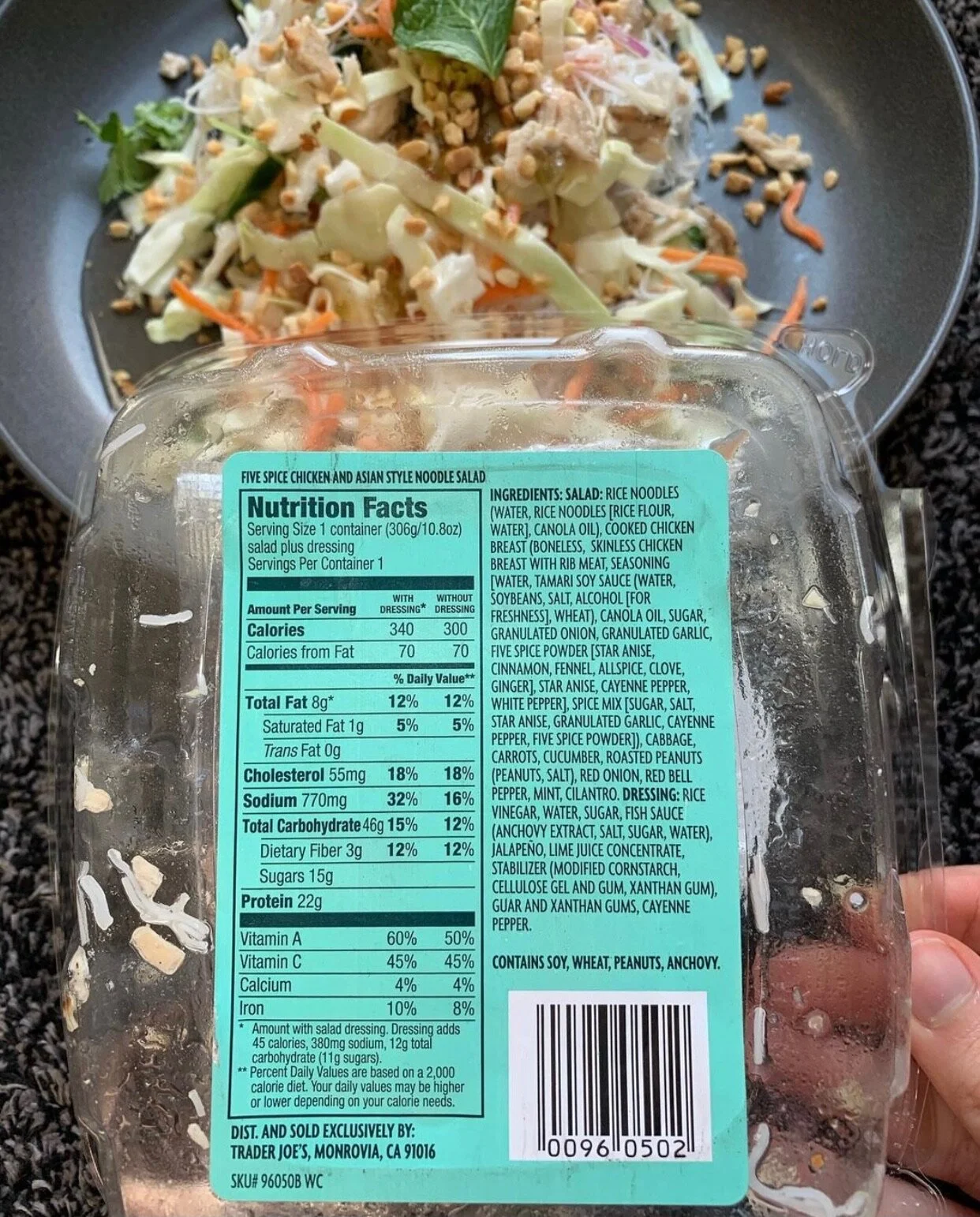 Five Spice Chicken & Noodle Salad — Mrs. Trader Joe's