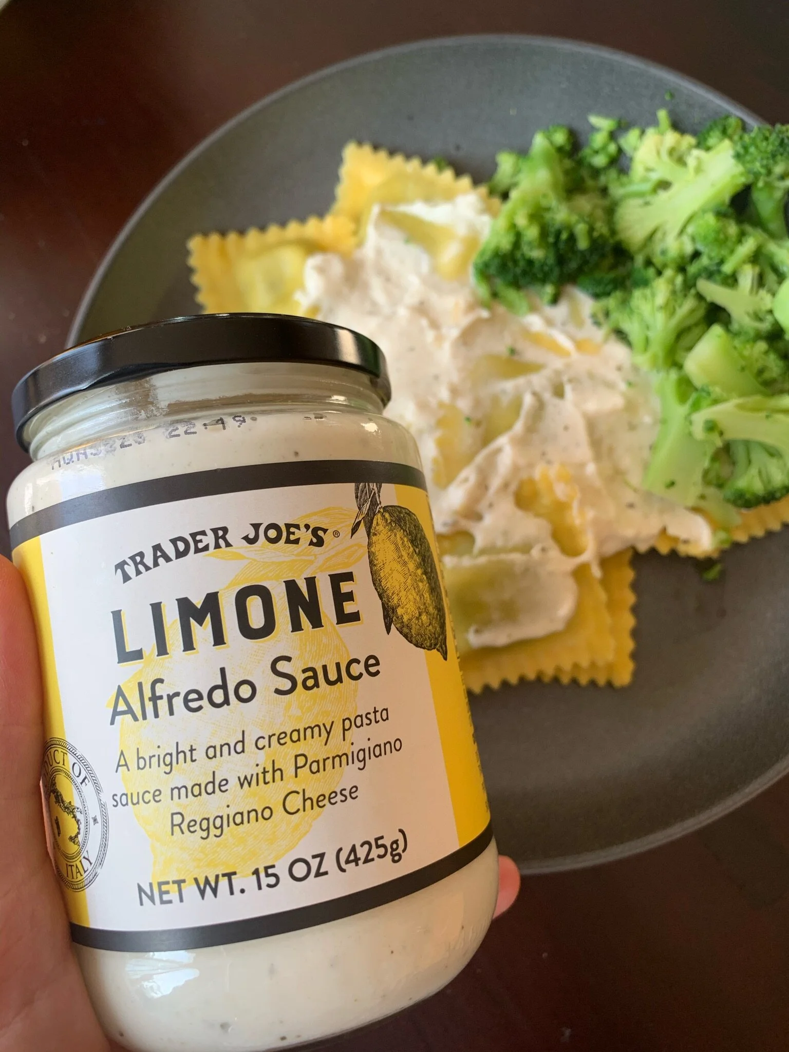 Limone Alfredo Sauce Review — Mrs. Trader Joe's