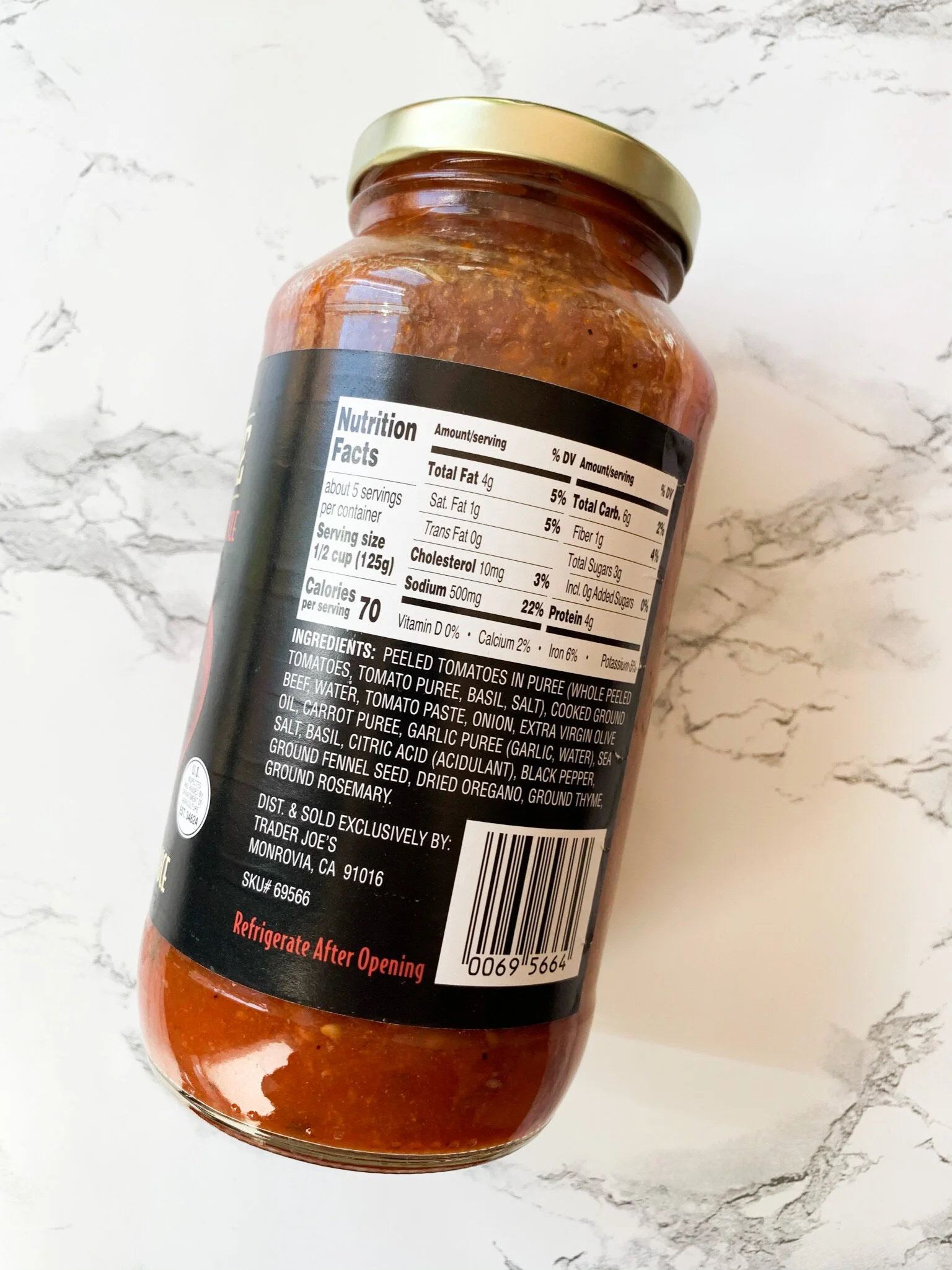 Bolognese Style Sauce — Mrs. Trader Joe's