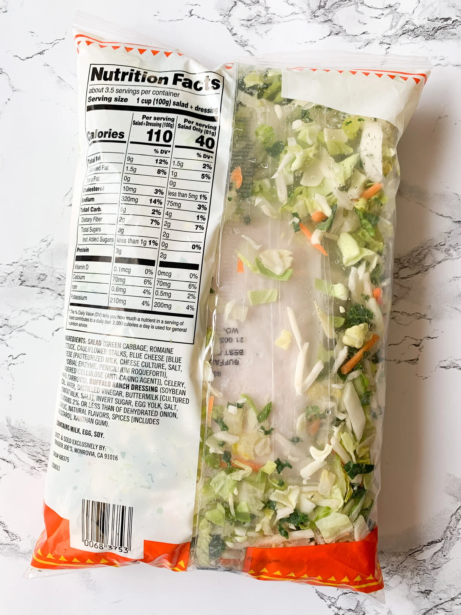 Buffalo Ranch Chopped Salad — Mrs. Trader Joe's