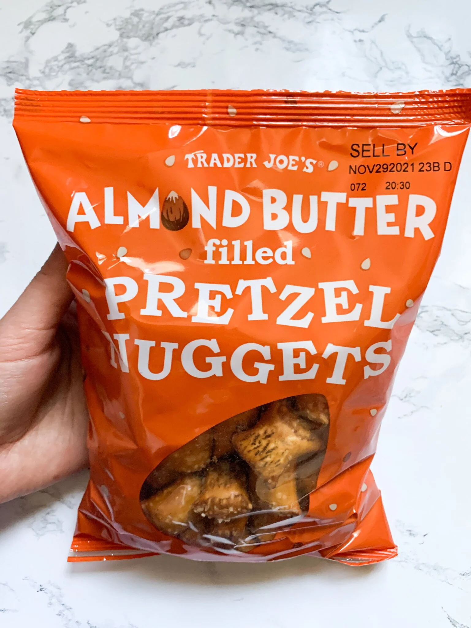 Almond Butter Pretzel Nuggets — Mrs. Trader Joe's