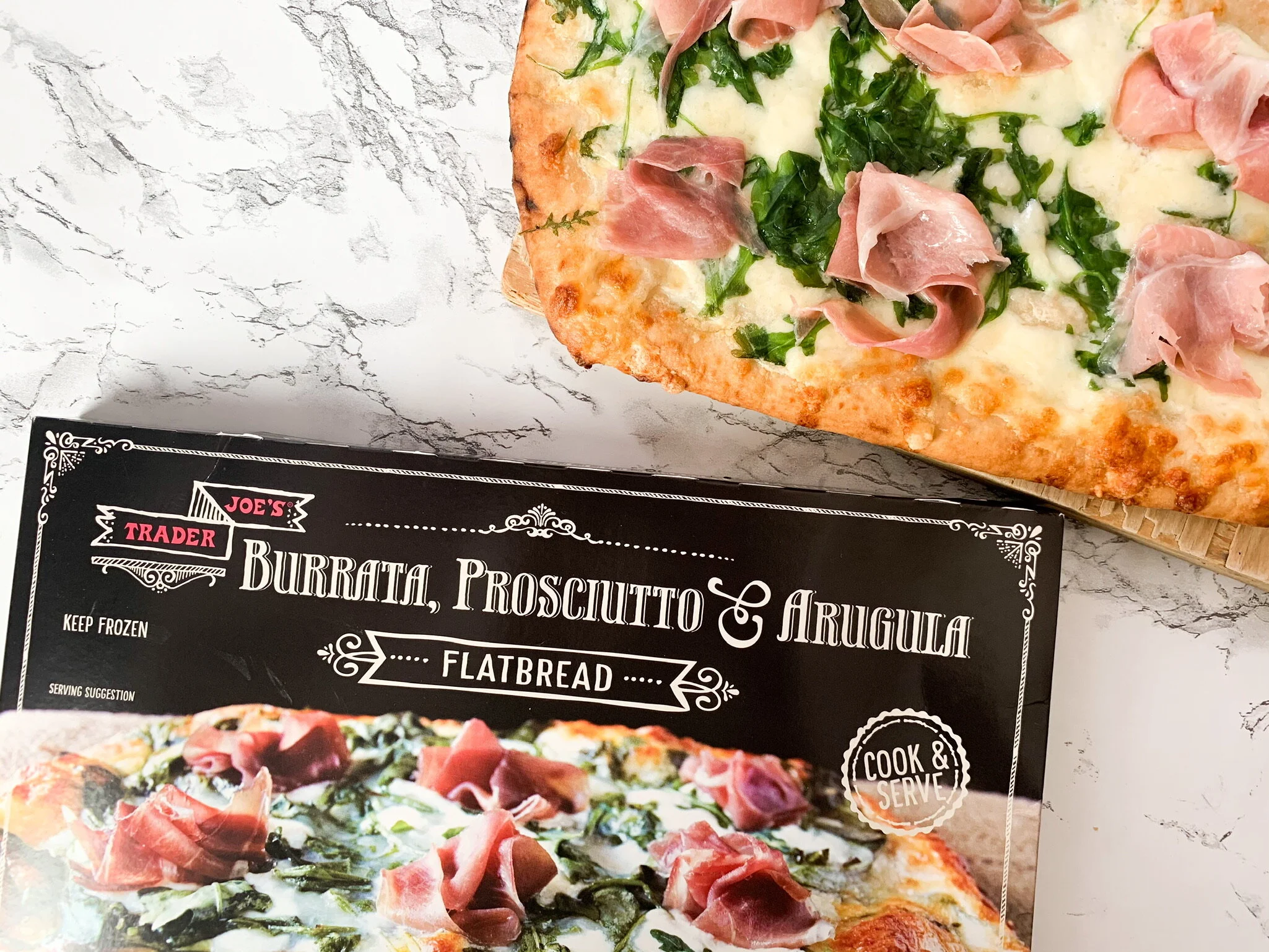 Burrata, Prosciutto & Arugula Flatbread — Mrs. Trader Joe's