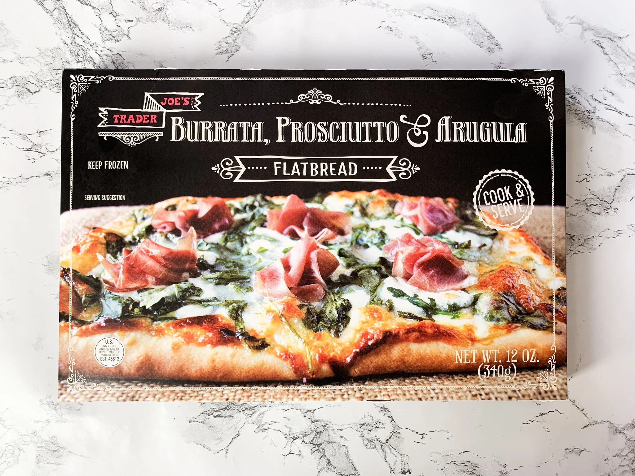 Burrata, Prosciutto & Arugula Flatbread — Mrs. Trader Joe's
