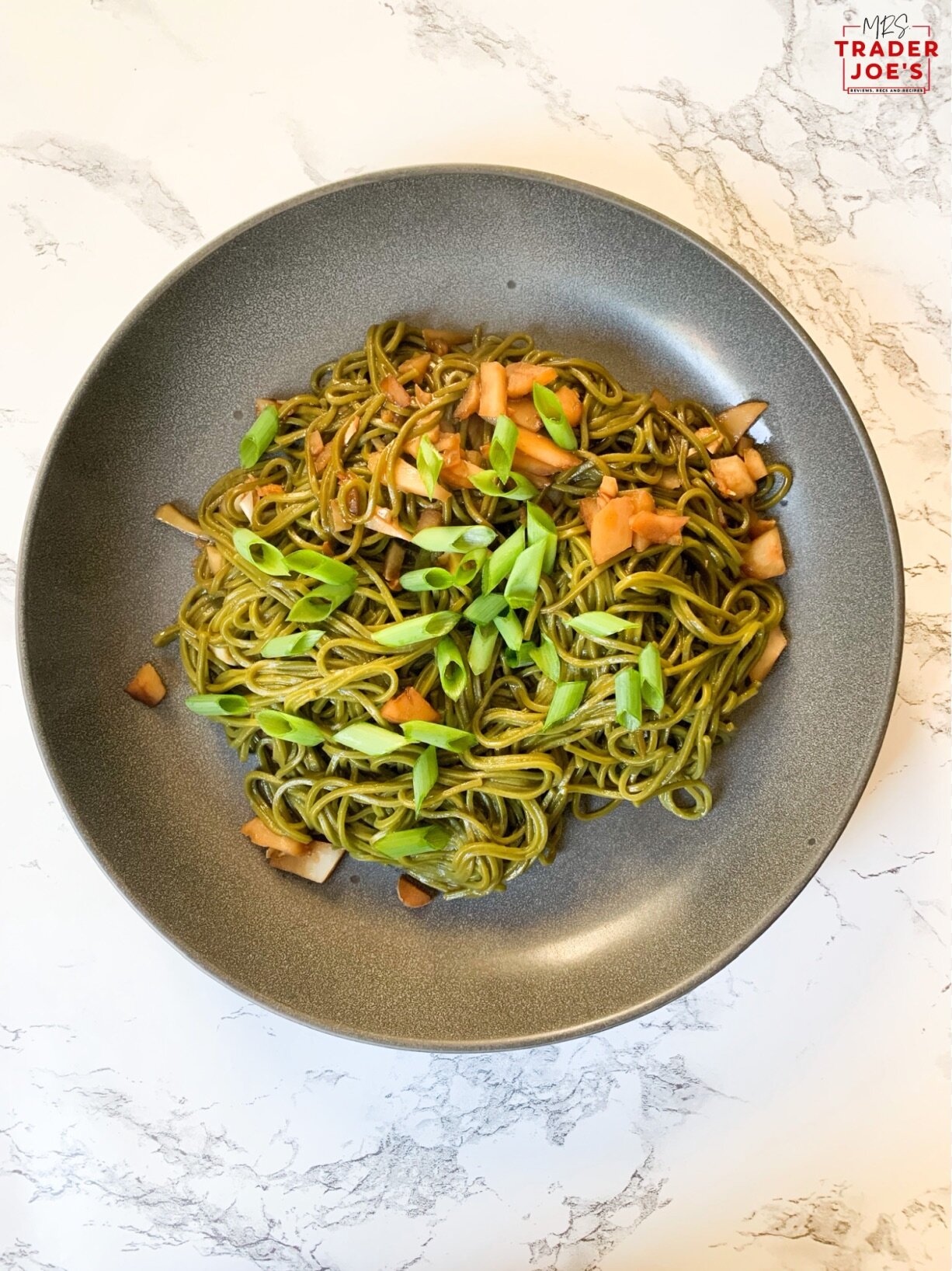 Matcha Green Tea Japanese Noodles — Mrs. Trader Joe's