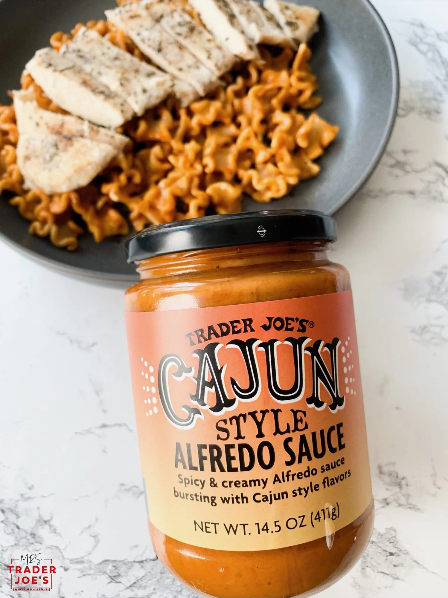 Cajun Style Alfredo Sauce — Mrs. Trader Joe's