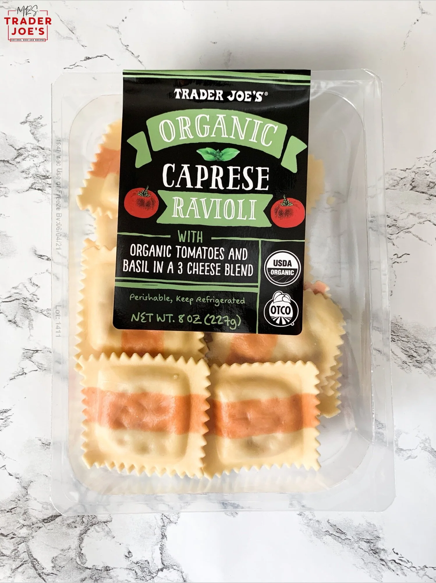Caprese Ravioli — Mrs. Trader Joe's